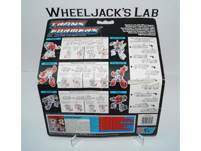 Astro Squad Micromaster Cardback Vintage 1990 G1 Transformers Hasbro