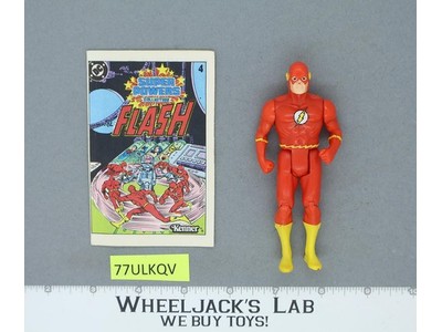 The Flash 100% Complete Super Powers DC Comics 1985 Kenner Vintage Action Figure