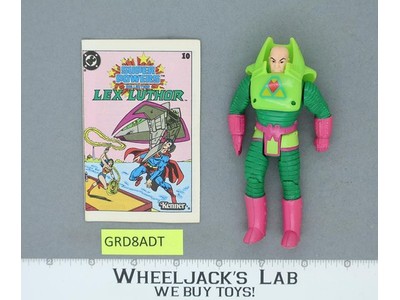 Lex Luthor 100% Complete Super Powers DC Comics Kenner 1984 Vintage Figure