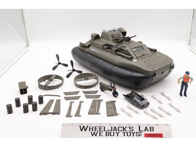 Killer W.H.A.L.E. Hovercraft 100% Complete W/Cutter G.I. Joe 1984 Hasbro Vehicle