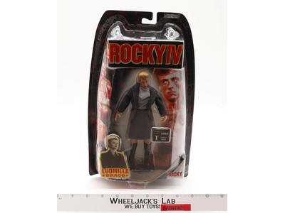 Rocky IV Ludmilla Drago Rocky Collectors Series JAKKS 2007 Wrestling Figure NEW
