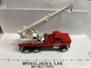 STOMPER Construction Road Kings Semi w/ Crane 10 WD Red Schaper Vtg WORKS!