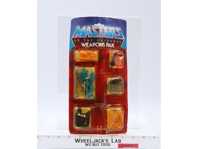 Weapons Pack Masters of the Universe MOTU 1983 Mattel Figure NEW SEALED