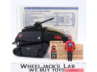 Cobra HISS Tank W/ Cobra Driver 100% Complete 1983 GI Joe Hasbro Vehicle