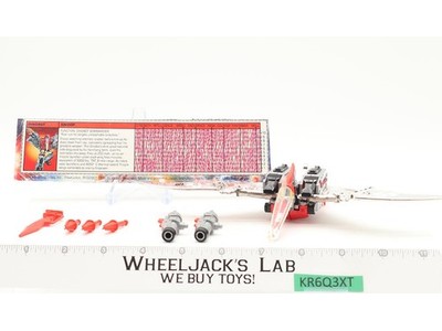 Swoop 100% Complete 1985 Hasbro G1 Transformers Pteranodon Vintage Action Figure