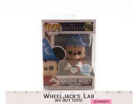 #990 Sorcerer Mickey Disney Fantasia Diamond Glitter Exclusive Funko Pop! NEW