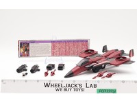 Thrust 100% Complete Vintage 1985 G1 Transformers Hasbro Action Figure NEAR MINT