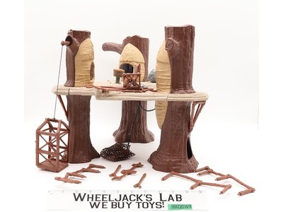 Endor Ewok Village 100% Complete Star Wars ROTJ 1983 Kenner Vintage Playset
