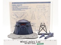 Cobra Battle Bunker 100% Complete G.I. Joe 1985 Hasbro Vintage Vehicle