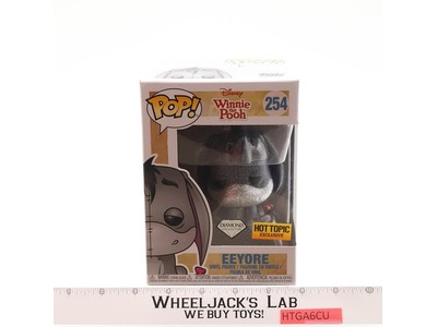 #254 Eeyore Diamond Glitter Winnie the Pooh Hot Topic Exclusive Funko Pop! NEW