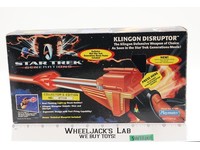 Klingon Disruptor Complete W/Box & Insert Star Trek Generations 1995 Playmates