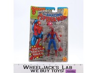 Amazing Spiderman W/Enemy Tracking Marvel Superheroes Figure ToyBiz 1992 MOSC