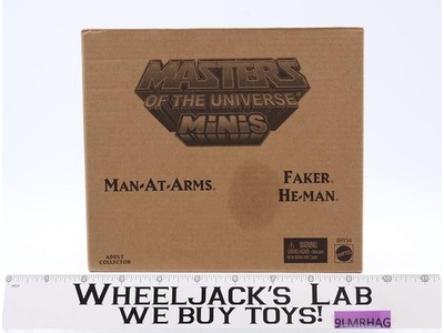 Man-At-Arms & Faker He-Man Masters of the Universe Minis 2014 Mattel NEW SEALED
