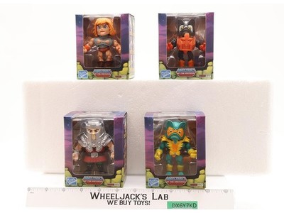 Lot of 4 Masters of the Universe Action Vinyls 2018 Mattel Figures NEW SEALED