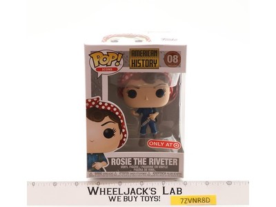 #08 Rosie the Riveter Target Exclusive Funko Pop! Icons American History NEW