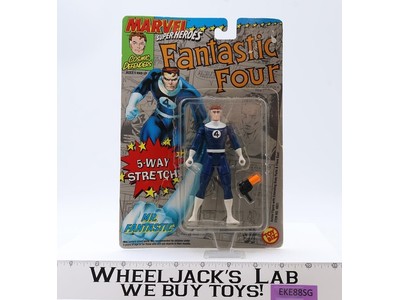 Mr. Fantastic 5 Way Stretch Marvel Super Heroes Toybiz 1992 Vintage Figure MOC
