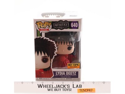 #640 Lydia Deetz Beetlejuice Hot Topic Exclusive Funko Pop! Movies NEW