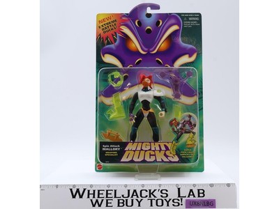 Spin Attack Mallory Mighty Ducks Disney 1996 Mattel Vehicle NEW SEALED