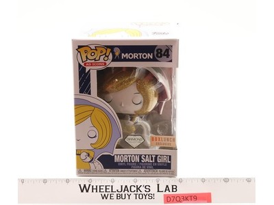 #84 Morton Salt Girl Diamond Glitter Box Lunch Exclusive Funko Pop! Ad Icons NEW