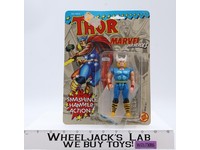 Thor Smashing Hammer Action COMPLETE Marvel Super Heroes Toy Biz W/CARD & BUBBLE