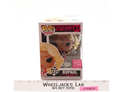 #01 RuPaul Drag Con Exclusive Funko Pop! Drag Race Drag Queens Vinyl Figure NEW