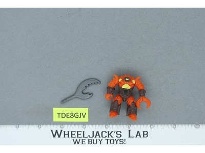 #28 Crusty Crab Battle Beasts 100% Complete Figure Vintage 1987 Hasbro Takara