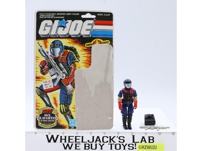 Cobra Viper 100% Complete W/ Card GI Joe 1986 Hasbro Vintage Action Figure