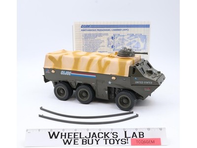 A.P.C. APC Amphibious Personnel Carrier 100% Complete GI Joe 1983 Hasbro Vehicle