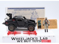 Cobra Stinger W/ Driver GI Joe Hasbro 1984 Vintage Action Figure Vehicle