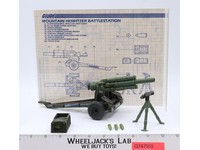 Mountain Howitzer 100% Complete GI Joe 1984 Hasbro Vintage Action Figure Vehicle