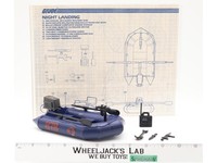 Cobra Night Landing Raft 100% Complete G.I. Joe 1985 Hasbro Vintage Vehicle