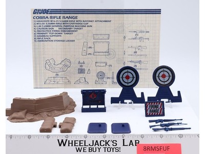 Rifle Range Unit 100% Complete G.I. Joe 1985 Hasbro Vintage Action Figure