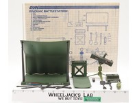 Bivouac Battle Station 100% Complete GI Joe 1984 Hasbro Action Figure Playset