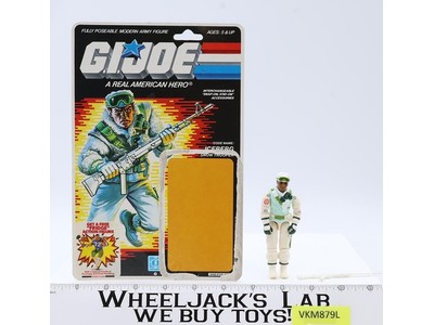 Iceberg V1 100% Complete W/ 34 CARDBACK 1986 GI Joe Hasbro Vintage Action Figure