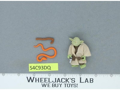 Yoda W/Orange Snake 100% Complete Star Wars ESB 1980 Vintage Kenner NO REPRO