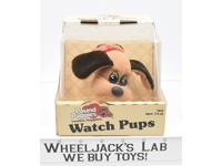 Pound Puppies Watch Pups 7832 W/Red Watch Collar 1988 NIB Tonka Employee Owned