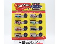 1993 Hot Wheels Redline 8 Car Vintage Collection w/ Buttons Mattel MISP NEW NOS