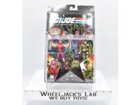 Nemesis Immortal &amp; Lt Falcon NEW MOSC Comic 2 Pack GI Joe 25th Anniversary 2008