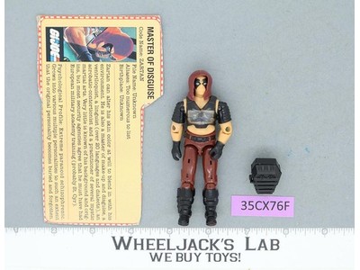 Zartan V1 G.I. Joe 1984 Hasbro Vintage Action Figure
