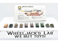 Battle Tanks Lot Diecast Military Vehicles Mega Force Kenner 1989