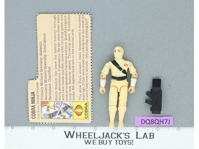 Storm Shadow V1 G.I. Joe 1984 Hasbro Vintage Action Figure