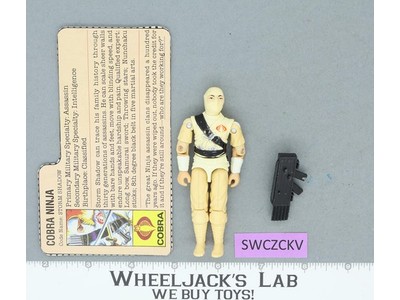 Storm Shadow V1 G.I. Joe 1984 Hasbro Vintage Action Figure