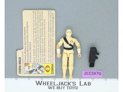 Storm Shadow V1 G.I. Joe 1984 Hasbro Vintage Action Figure