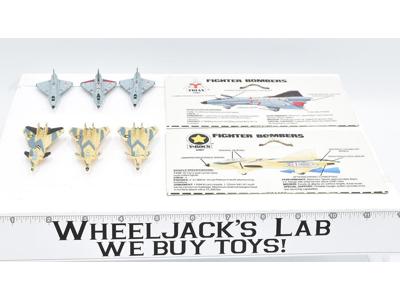 Fighter Bombers Aircraft Jets Lot Diecast Military Mega Force Kenner 1989