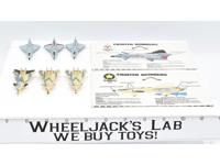 Fighter Bombers Aircraft Jets Lot Diecast Military Mega Force Kenner 1989