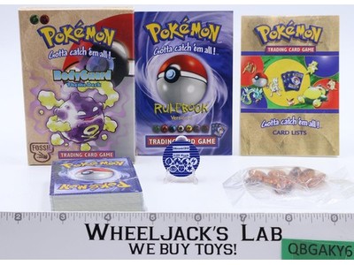 Pokemon Trading Card Game Fossil Bodyguard Theme Deck Opened SEALED CARDS