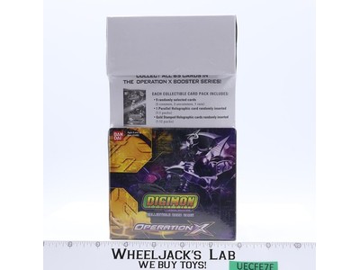 Digimon Operation X 12 Pack Booster 2004 Bandai Card Game NEW SEALED