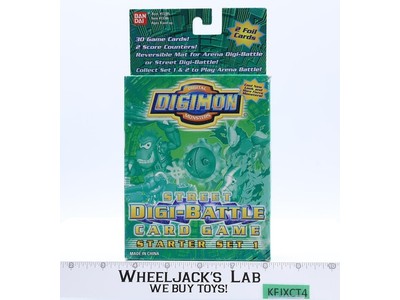 Digimon Street Digi-Battle Starter Set 1 Bandai Card Game NEW