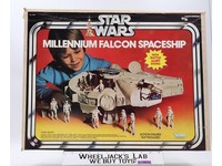 Millennium Falcon WORKS 100% Complete W/Box Star Wars 1979 Kenner Vehicle