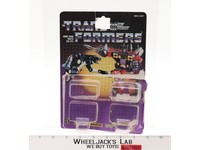 Ravage & Rumble Cardback & Bubbles 1984 Vintage Hasbro G1 Transformers Figure